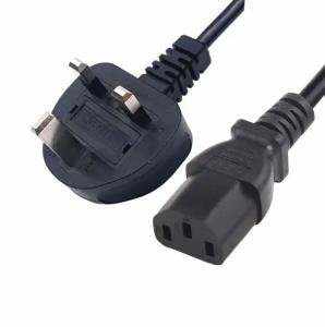 Wholesale HENG WELL UK 3 Pin Power Cord For Consumer Electronics 220V - 250V 13A from china suppliers
