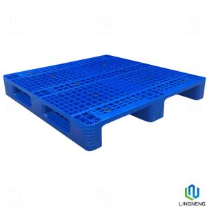 Wholesale 1100 X 1100 Heavy Duty Plastic Pallet Two Way Entry Euro Warehouse Plastic Forklift Pallets from china suppliers