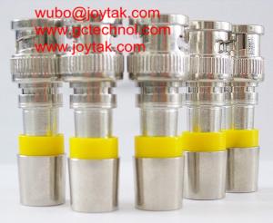 China BNC male compression connector for Coaxial cable RG59U high quality BNC coax connector on sale