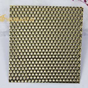 Wholesale Hexagon Gold Plated Stainless Steel Sheet 10ft Length TISCO Material from china suppliers
