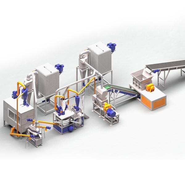 Advanced Solar Panel Recycling Production Line Photovoltaic Cell Crushing