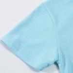Oem Factory Manufacturer Custom Logo Classic Fit Short Sleeve Logo Solid Soft