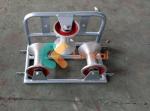 Steel Aluminum Cable Rollers For Underground Power Cable Installation