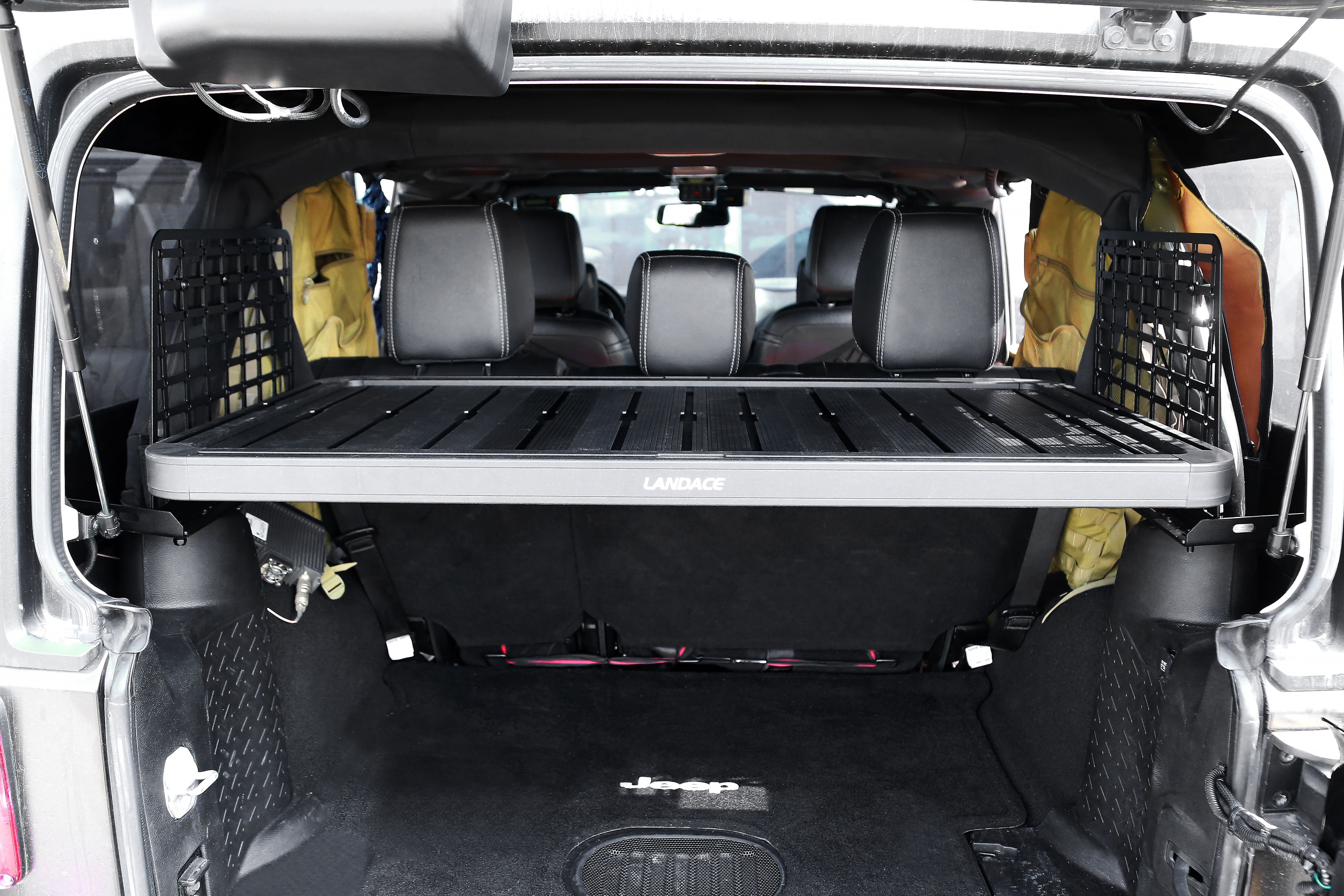 Aluminum Alloy Rear Trunk Rack for JEEP Wrangler JK 2007-2018 Car Interior Accessories