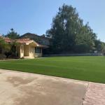 48mm Leisure Landscape Artificial Green Fake Turf High Density High Dtex Low