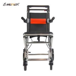 Wholesale Linkage Brake 100KG Manual Foldable Wheelchair Aluminium from china suppliers