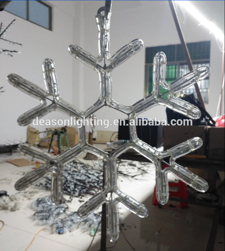 led christmas decor snowflake