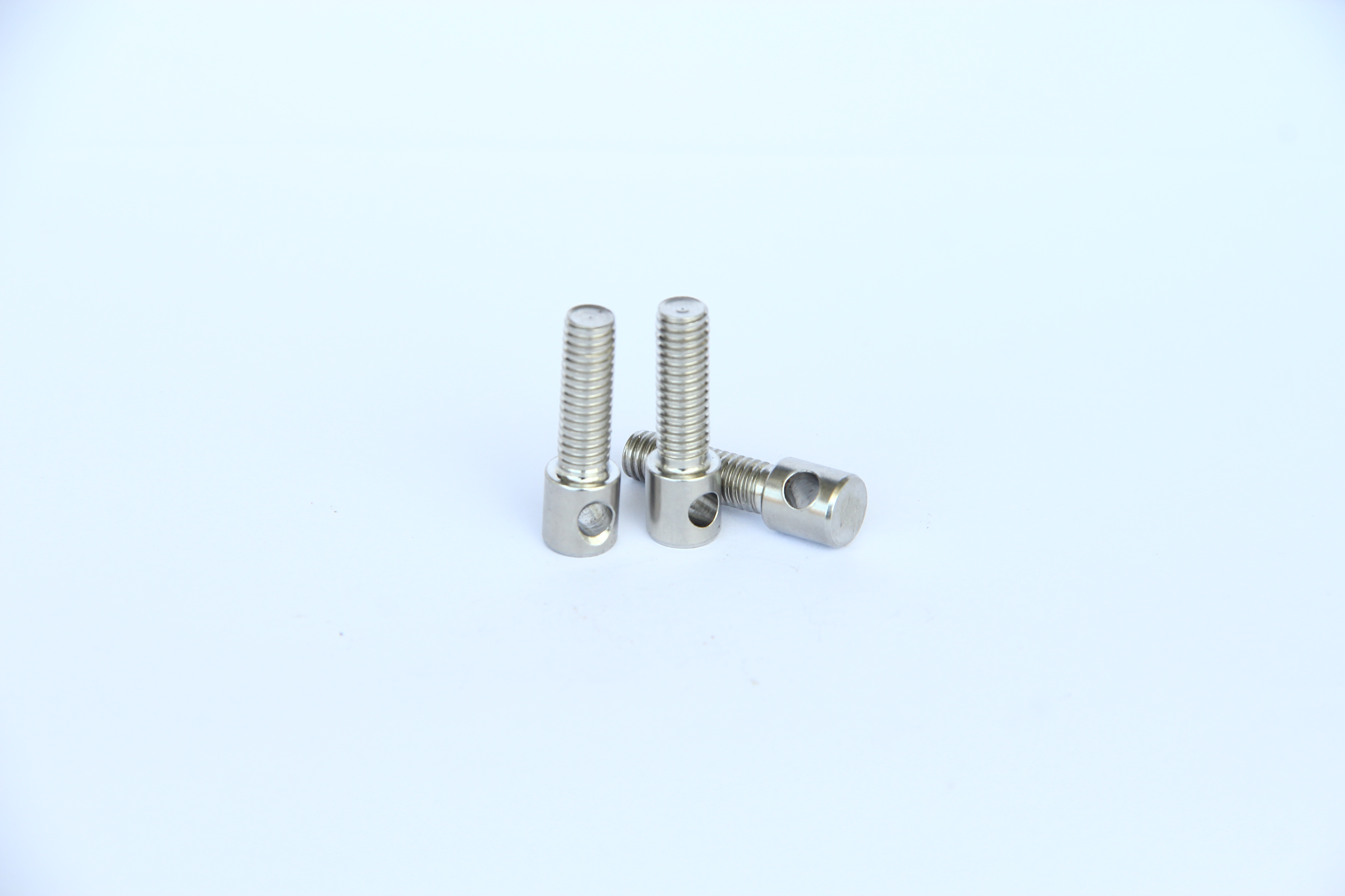 Galvanized hole screws for anti-tampering of electric meters - solid metal construction
