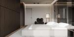 Classic Hotel Double Bed Modern Solid Wood King Bed