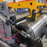 Electrical Heating Paper PE Coating Machine 330kg/H Extrusion Lamination Plant