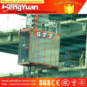 Wholesale Single Cage and Double Cages Construction Cargo Elevator from china suppliers