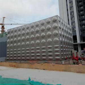 Wholesale Sus304 Welding Water Tank For Water Storage Silver Color Long Working Time from china suppliers