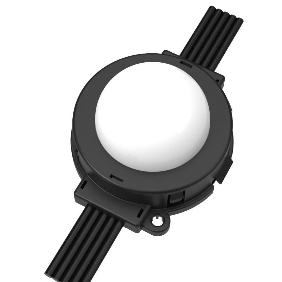 Cheaper price dot pixel source LED display building landscape light