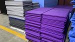 PET Felt Square Acoustic Panels 9mm Sound Aborbing Wall Board For KTV