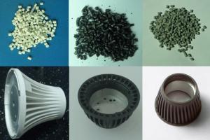 Wholesale Excellent Flexibility Thermal Conductive High Heat Plastic Housings For LED Lamps UL94- V0 Lighter Than Normal Aluminum from china suppliers