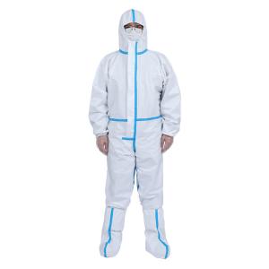 Wholesale Silicone Free Waterproof Disposable Overalls Optional Size Lightweight Breathable from china suppliers