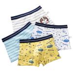XXL 4xl Cotton Loose Fit Boxer Shorts Cartoon Print For Primary School Boy