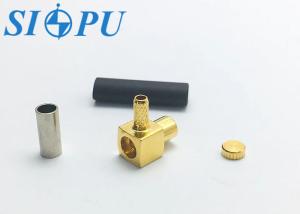 Wholesale RF Coax Female Right Angle MCX Connector For RG 316/U Cable from china suppliers