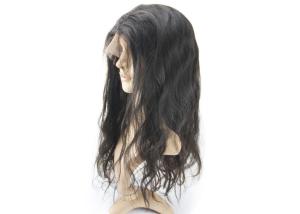 Wholesale Silk Base Top Raw Indian Remy Full Lace Wigs , Human Hair Full Lace Wigs For Black Woman from china suppliers