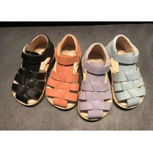 Wholesale Cow Leather Kids Sandals Shoes from china suppliers