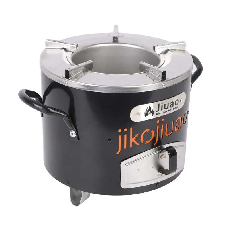 Jikojiuao Africa Nigeria Windproof 3.5 KG Small Charcoal Cooking Stove Stainless Steel