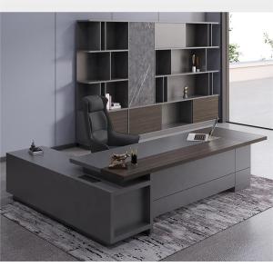 Wholesale School MDF Luxury Executive Office Desk Set for Commercial Furniture CEO Office Table from china suppliers