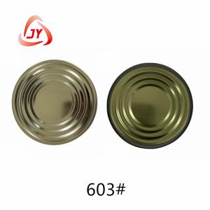 Wholesale Tinplate Material Food Packaging Metal Can Ends 603 # 153mm Customized Thickness from china suppliers