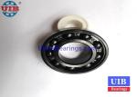 Black Coating Zinc Plated Bearings , 6205 Anti Corrosion Electroplating Bearings