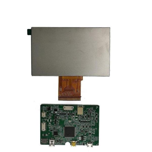 4.3 Inch Tft color Display With Hdmi Board , 1920x1080, 1000nits, Lvds Interface