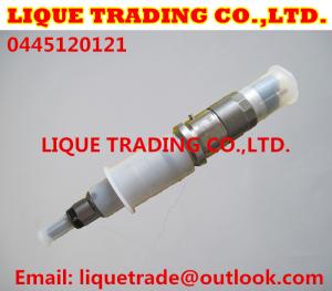 Wholesale BOSCH 0 445 120 121 Genuine Common rail injector 0445120121 / 4940640 for Cummins ISLE engine from china suppliers