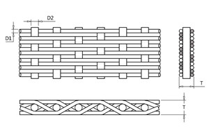 Circular Filter Disc, Single & Multi-Layer Mesh, Punch Press or Edging