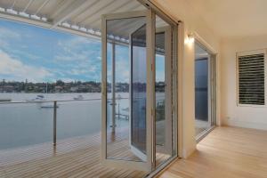 Wholesale Aluminium Bifold French Doors Security Frameless Glass Bi Fold Aluminum Doors from china suppliers