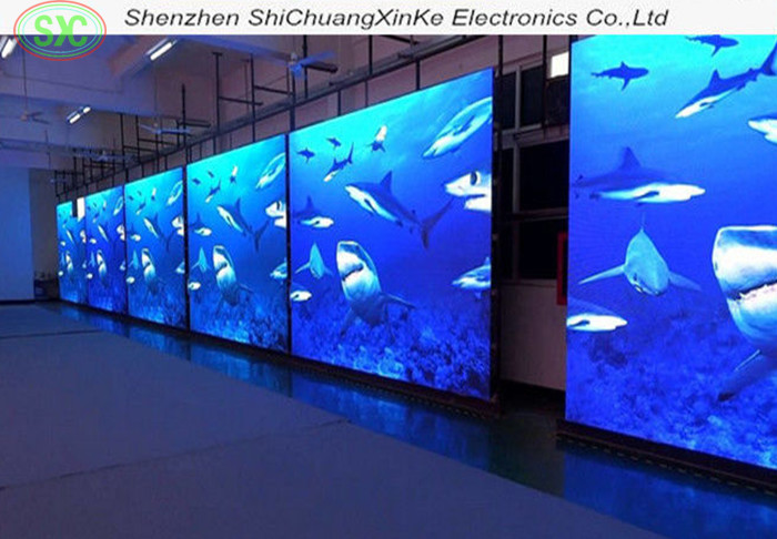 High Resolution RGB Rental LED Screen SMD P10 with Iron/Steel Slim Case