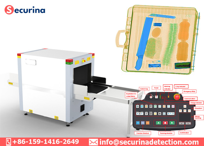 600X400mm Tunnel X Ray Systems Inspection Equipments Introscopes
