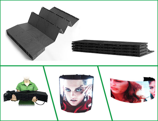 1500 Nits Retail LED Display Outdoor , Lightweight smd led panel 250mmx250mm
