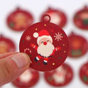 Wholesale Wooden Decoration Ornaments Gift Plaque Tags Merry Christmas Wood Sign Tags from china suppliers