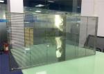 Commercial Center Transparent Glass LED Display Easy Transportation For Touring