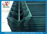 Galvanized PVC Coated 3 Bends Welded Wire Garden Fence / Welded Wire Fence