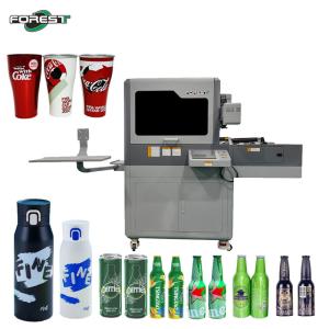 Wholesale Double Station Rotary Inkjet Printer Varnish Color Automatic Printing Machine from china suppliers