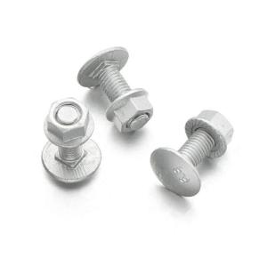 Wholesale ASTM A307 Stainless Steel Hex Bolts And Nuts M5 Carriage Coach Bolts from china suppliers