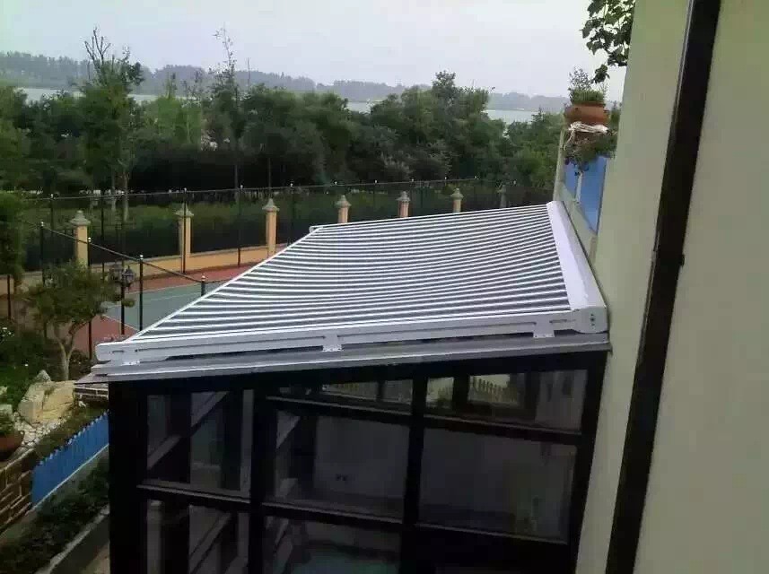 Aluminum Retractable Roof Awning Roof Conservatory Awning