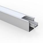 Anodized High Quality Profile Light LED Aluminum , Silver Aluminium Channel