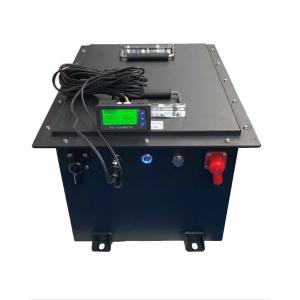 Wholesale 105Ah Golf Cart Lithium Iron Phosphate Battery With Over Current Protection 520*268*220mm from china suppliers