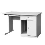 3 Drawers 1 Keyboard Holder Powder Coated Steel Executive Desk