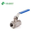 Structure Oil Seal Ball Valve for Industrial Performance SS304 1000wog Male and