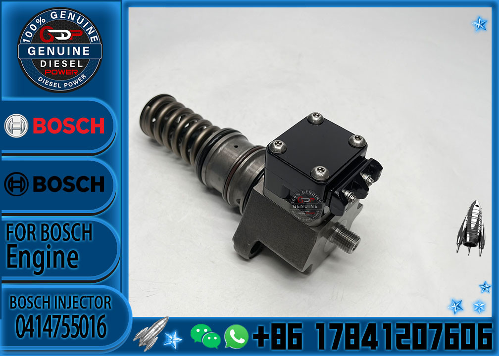 Fuel injector 0986445012 0414755016 0414755017 9074627 1435558 Compatible with Common Rail Fuel Injector