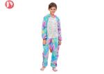Wholesale Children Unicorn Pajamas Cartoon Cosplay Animal Flannel Kids Onesie