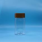 Food Grade Transparent Cookies Candy baby food Square PET Plastic Storage Jars