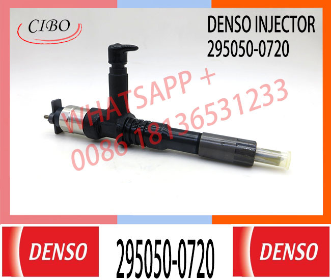 Neutral Diesel Fuel Common Rail Injector 295050-0720 6252-11-3100 6252 11 3100 6252113100 For KOMATSU SAA6D125E-6A/6B/7
