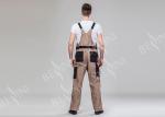 Durable Comfortable Mens Safety Work Clothes Multi - Color Multi - Pocket Bib